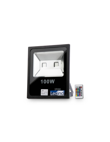 SLIM LED 100W RGB - Control remoto