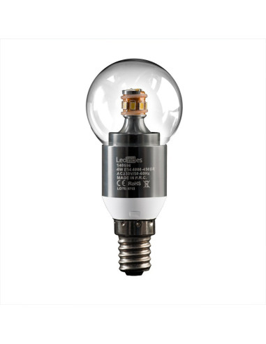 Bombilla LED Esférica E14 4 W